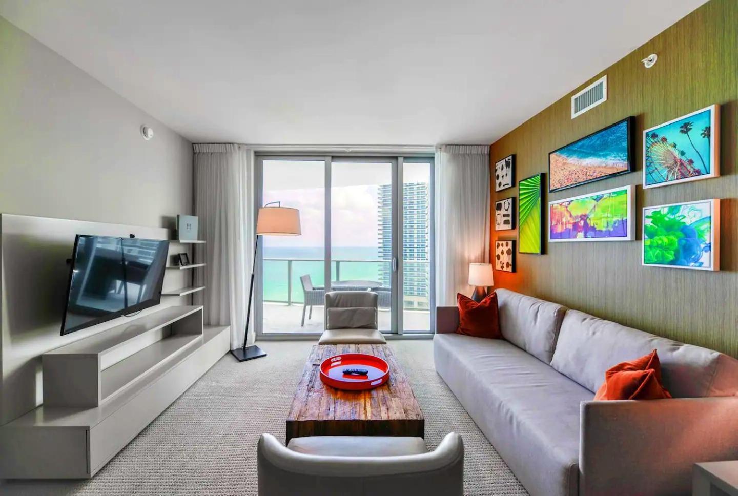 Wonderful 2/2 Condo W Ocean View At Hyde Beach Hollywood Exteriör bild