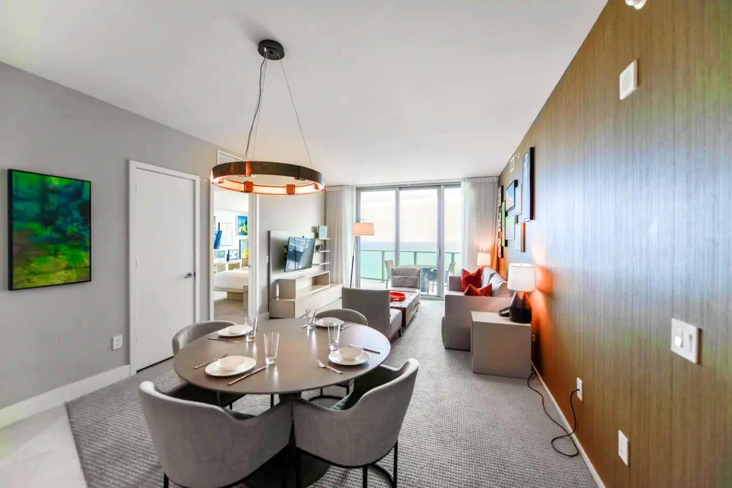 Wonderful 2/2 Condo W Ocean View At Hyde Beach Hollywood Exteriör bild