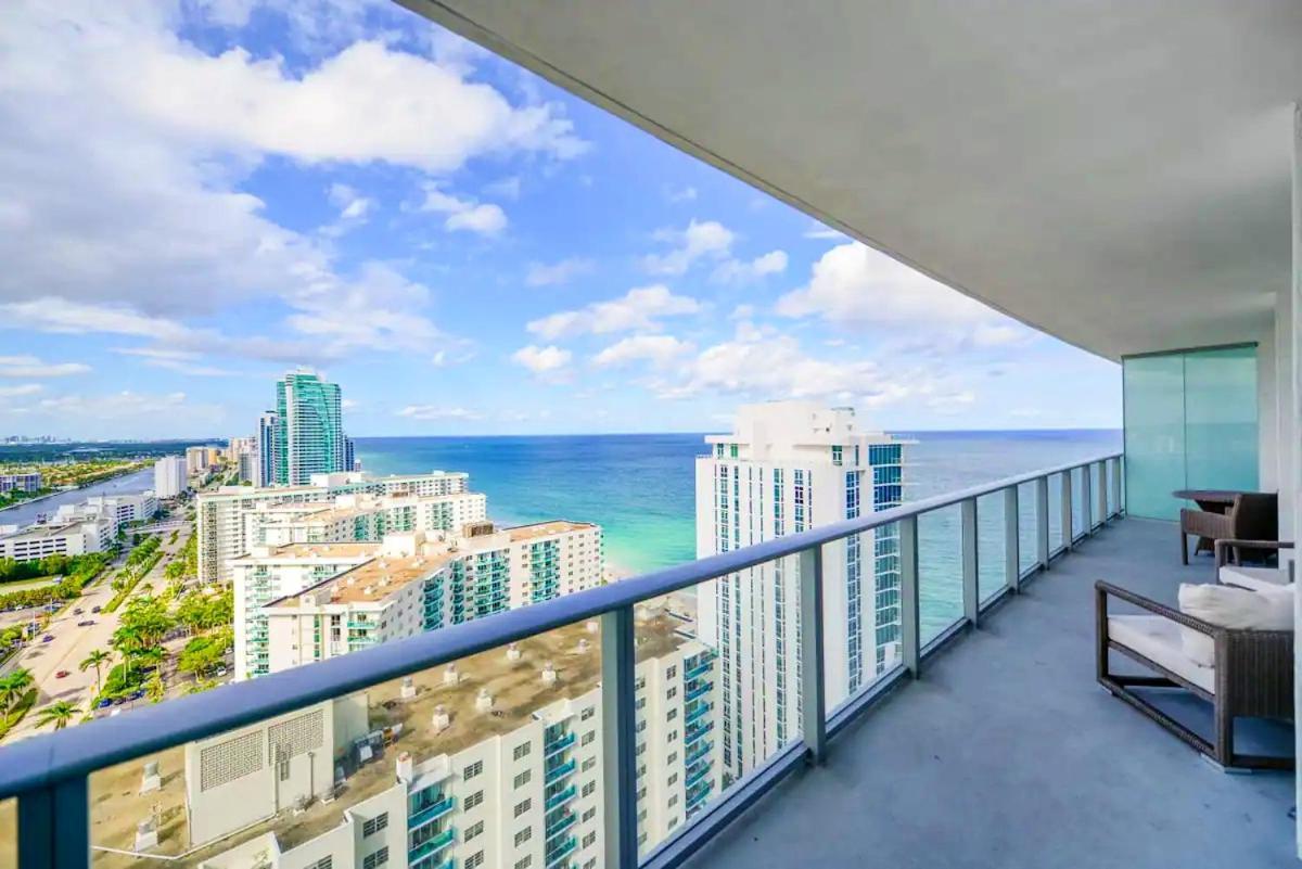 Wonderful 2/2 Condo W Ocean View At Hyde Beach Hollywood Exteriör bild