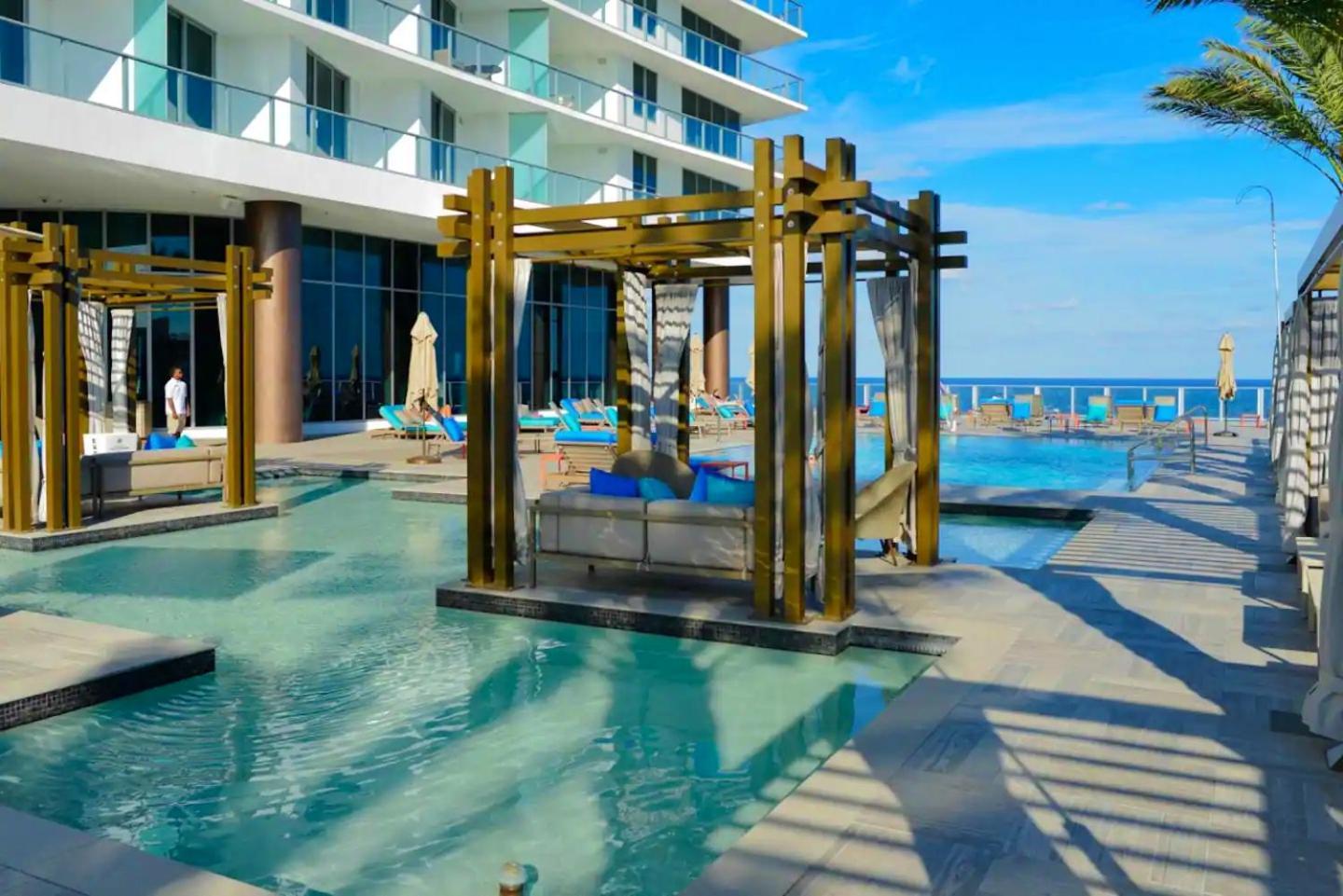 Wonderful 2/2 Condo W Ocean View At Hyde Beach Hollywood Exteriör bild