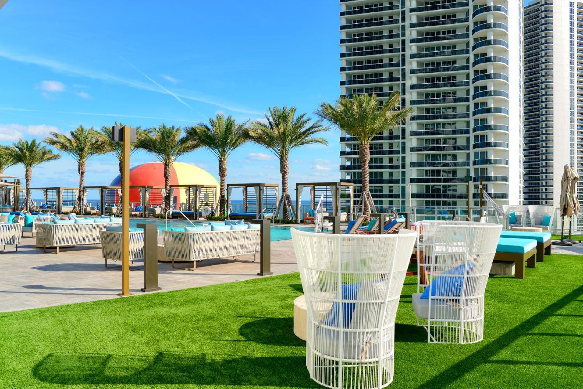 Wonderful 2/2 Condo W Ocean View At Hyde Beach Hollywood Exteriör bild