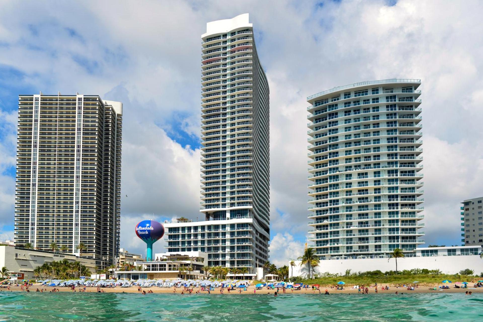 Wonderful 2/2 Condo W Ocean View At Hyde Beach Hollywood Exteriör bild