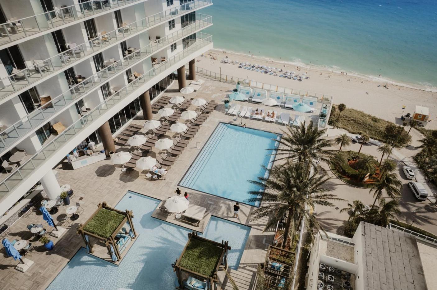 Wonderful 2/2 Condo W Ocean View At Hyde Beach Hollywood Exteriör bild