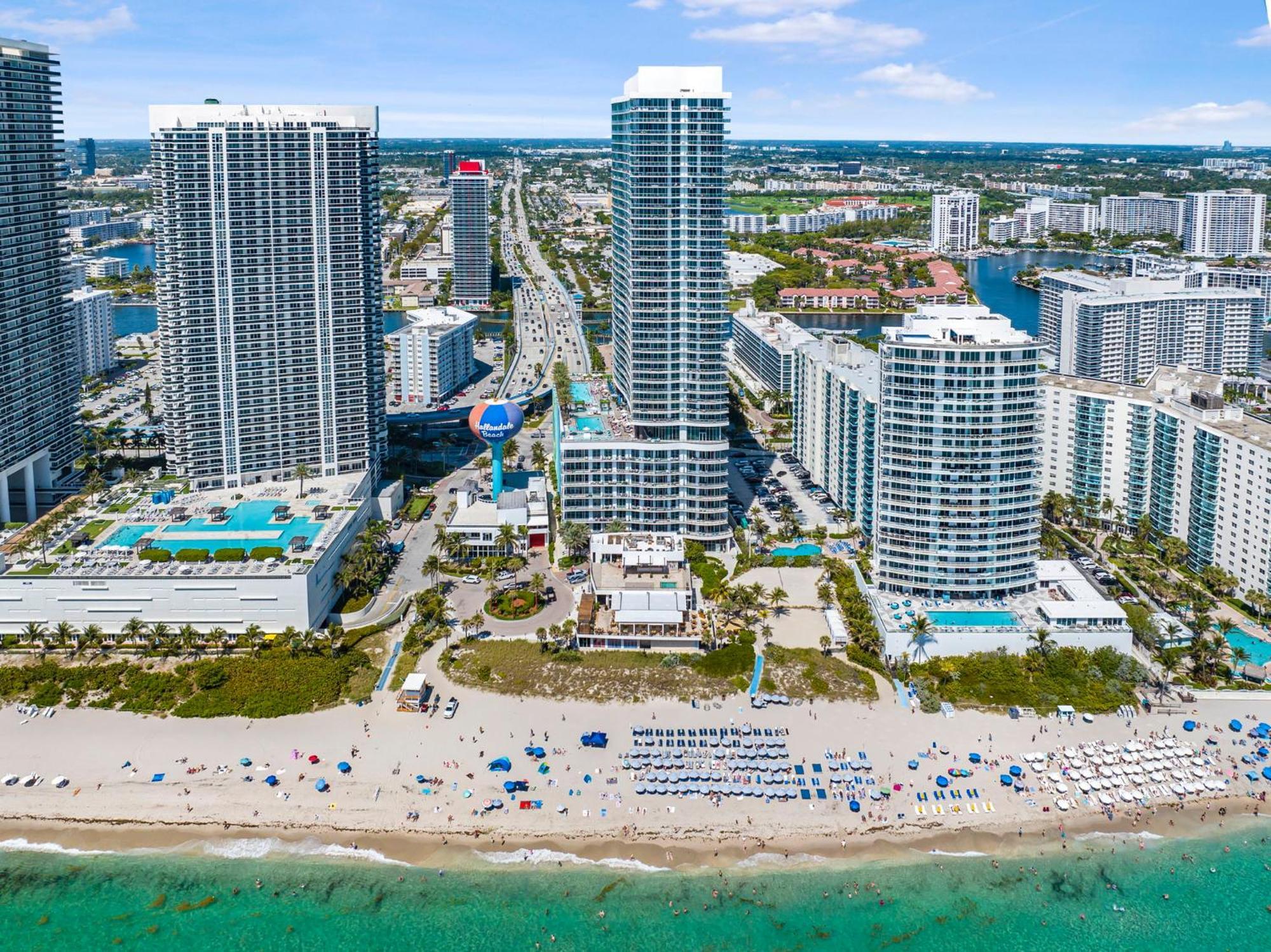 Wonderful 2/2 Condo W Ocean View At Hyde Beach Hollywood Exteriör bild